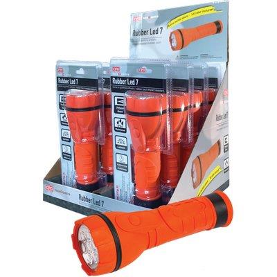 TORCIA LED RUBBER LED 7 EXPO LUCE QUADRA LUMEN 115 2XTORCIE D NON INCLUSE CF=PZ 8