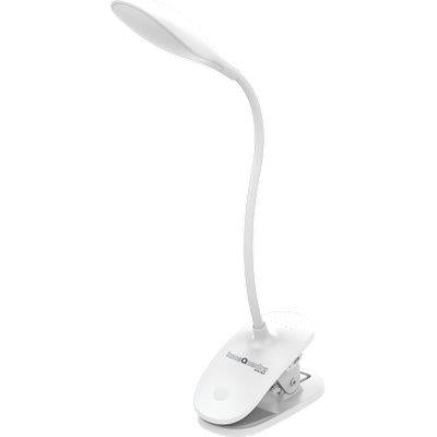 LAMPADA TAVOLO LED FRESIA LUCE QUADRA RICARICABILE LUMEN 93 CM CM 12,5 H.CM 42 + PINZA Immagine principale del prodotto