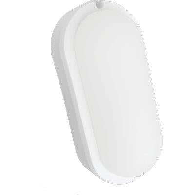 PLAFONIERA LED ECO EASY OVALE CENTURY BIANCA VOLT 230 W 18 NAT LN 1055 IP64