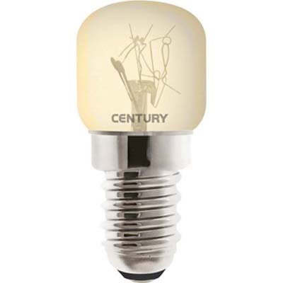 LAMPADA ALOGENA FORNO CENTURY VOLT 230 WATT 15 E14 CF=PZ 2 Immagine principale del prodotto