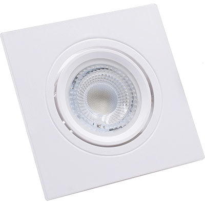 FARETTO INCASSO QUADRATO KLISS CENTURY BIANCO MM 93X93 ORIENTABILE