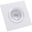 FARETTO INCASSO QUADRATO KLISS CENTURY BIANCO MM 93X93 ORIENTABILE