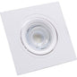 FARETTO INCASSO QUADRATO KLISS CENTURY BIANCO MM 93X93 ORIENTABILE