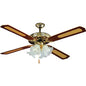VENTILATORE DA SOFFITTO COUNTRY EFFE NOCE VOLT 230 WATT 70 CM 130 VEL 3 + 4 LUCI + INV