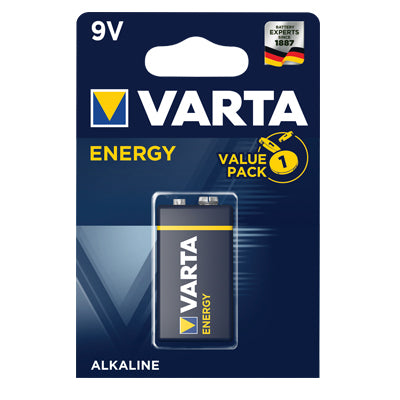 PILA TRANSISTOR ENERGY VARTA ALCALINA VOLT 9,0 Immagine principale del prodotto