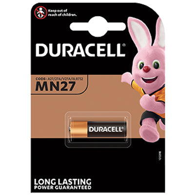 PILA SPECIALISTICA MN27 DURACELL ALCALINA VOLT 12,0 Immagine principale del prodotto