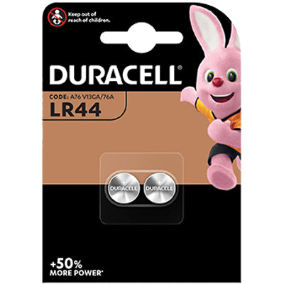 PILA SPECIALISTICA LR44 DURACELL ALCALINA VOLT 1,5 CF=PZ 2 Immagine principale del prodotto