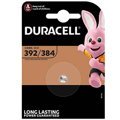 PILA SPECIALISTICA 392/384 DURACELL OSSIDO ARGENTO VOLT 1,5 Immagine principale del prodotto