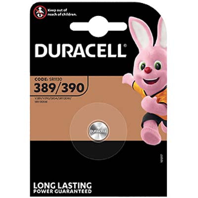 PILA SPECIALISTICA 389/390 DURACELL OSSIDO ARGENTO VOLT 1,5 Immagine principale del prodotto