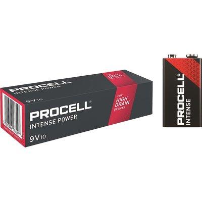 PILA TRANSISTOR PROCELL INTENSE DURACELL VOLT 9,0 CF=PZ 10 Immagine principale del prodotto