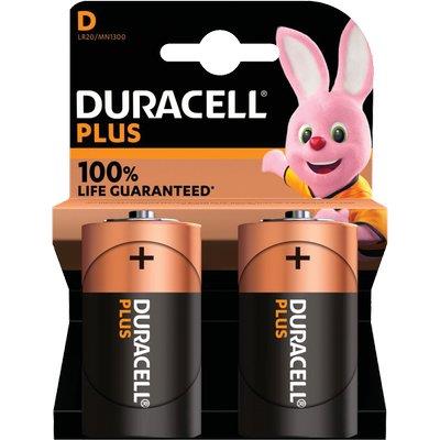 PILA TORCIA D PLUS100 POWER DURACELL ALCALINA VOLT 1,5 CF=PZ 2 Immagine principale del prodotto