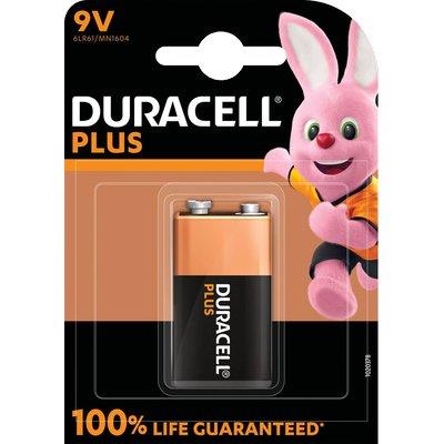 PILA TRANSISTOR PLUS100 POWER DURACELL ALCALINA VOLT 9,0 Immagine principale del prodotto