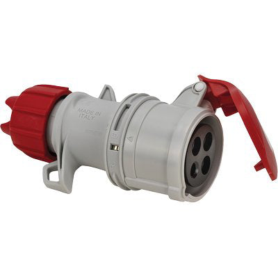 PRESA MOBILE INDUSTRIALE ROSSA FME 3P+T 16A IP55