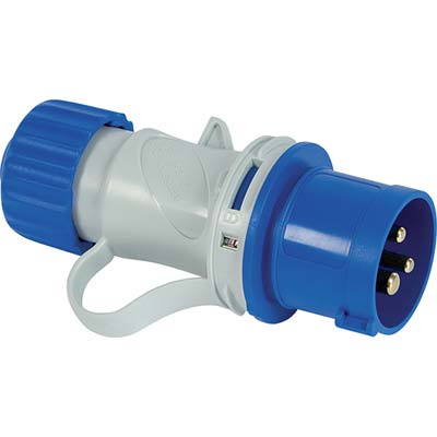 SPINA MOBILE INDUSTRIALE BLU FME 2P+T 16A IP44 Immagine principale del prodotto