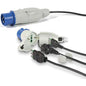 CONVERTISPINA SPINA BLU-16A+SCHUKO FME 2P+T 16A IP44