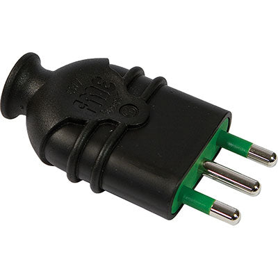 SPINA MOBILE HI-PRO FME NERO 2P+T 16A Immagine principale del prodotto