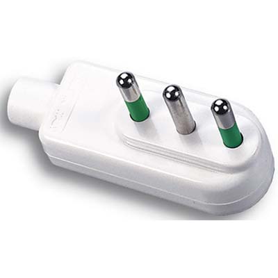 SPINA MOBILE RIBASSATA FME BIANCO 2P+T 10A Immagine principale del prodotto