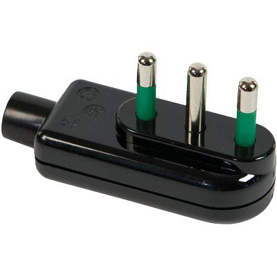 SPINA MOBILE RIBASSATA FME NERO 2P+T 10A Immagine principale del prodotto