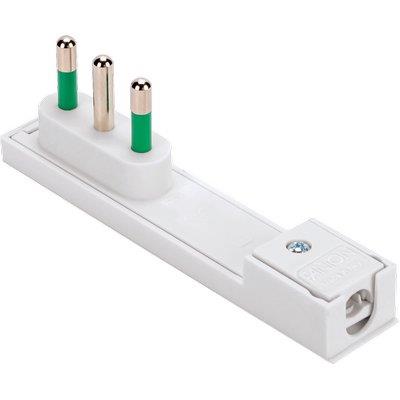 SPINA MOBILE RIBASSATA CLOCK FME BIANCO 2P+T 16A
