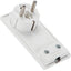 SPINA MOBILE RIBASSATA SCHUKO CLOCK FME BIANCO 2P+T 16A