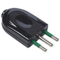 SPINA MOBILE GARANTI NERO 2P+T 10A