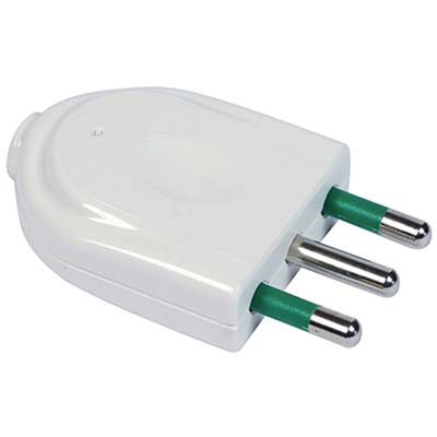 SPINA MOBILE GARANTI BIANCO 2P+T 16A