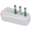 SPINA MOBILE RIBASSATA GARANTI BIANCO 2P+T 10A