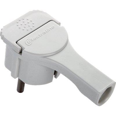 SPINA MOBILE SCHUKO RIBASSATA ELECTRALINE BIANCO 2P+T 16A Immagine principale del prodotto