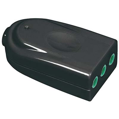 PRESA MOBILE GARANTI NERO 2P+T 10A Immagine principale del prodotto