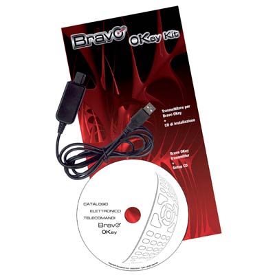 PROGRAMMATORE OKEY BRAVO USB/IR + DATABASE + CAVO Immagine principale del prodotto