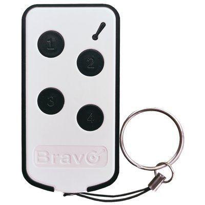 RADIOCOMANDO APRICANCELLO PASSEPARTOUT BRAVO MHZ 433/868 BANCHI 4  + CR2032