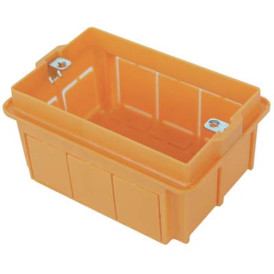 SCATOLA RETTANGOLARE FRUTTI INCASSO MARLANVIL PP GIALLO POSTI 3