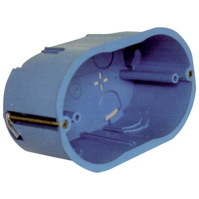 SCATOLA FRUTTI INCASSO CARTONGESSO MARLANVIL PP BLU POSTI 3 Immagine principale del prodotto