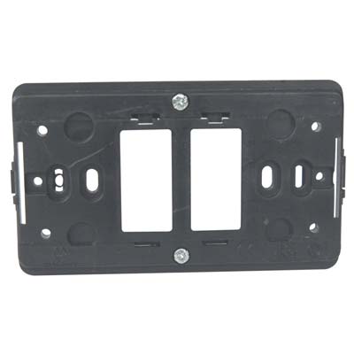 SUPPORTO FRUTTI VENUS MARLANVIL PC NERO POSTI 2