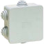 CASSETTA DERIVAZIONE IP65 MARLANVIL PC/ABS + VITI INOX MM 100X100 H.MM 50