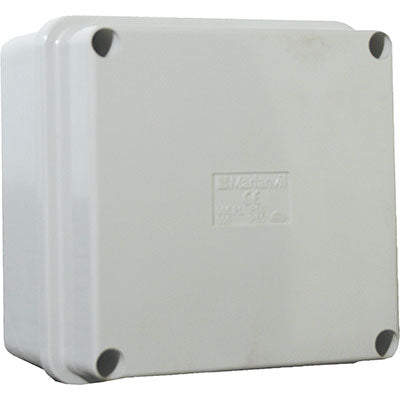 CASSETTA DERIVAZIONE PARETI LISCE IP66 MARLANVIL PC/ABS + VITI INOX MM 100X100 H.MM 50