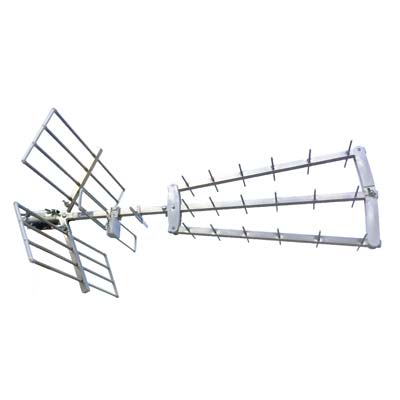 ANTENNA DIGITALE TERRESTRE BANDA UHF GALAXY ALLUMINIO GUADAGNO DB 12/15  20 ELEMENTI Immagine principale del prodotto