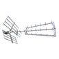 ANTENNA DIGITALE TERRESTRE BANDA UHF GALAXY ALLUMINIO GUADAGNO DB 12/15  20 ELEMENTI