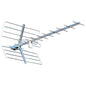 ANTENNA DIGITALE TERRESTRE BANDA UHF 5 G GALAXY ALLUMINIO GUADAGNO DB 9-12 11 ELEMENTI