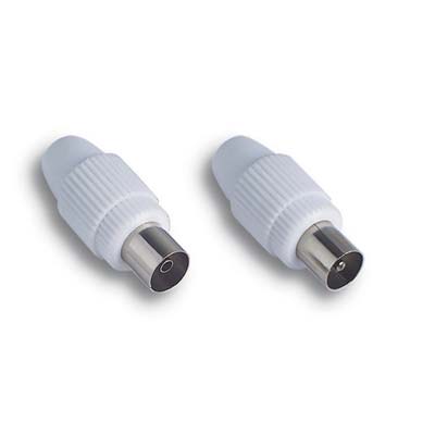SPINA + PRESA COASSIALE TV SELF FME MM 9,5 OHM 75 CF=PZ 2 Immagine principale del prodotto