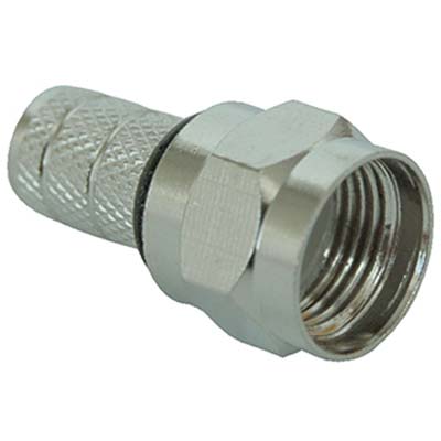 CONNETTORE F A VITE COASSIALE TV X MM 6,4 CF=PZ 10 Immagine principale del prodotto