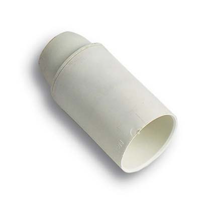 PORTALAMPADA CAMICIA LISCIA RESINA BIANCO E27 M10X1 Immagine principale del prodotto