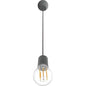 PORTALAMPADA + CAVO FANTASY 150 CENTURY NERO E27 CM 150