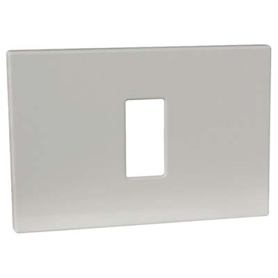 PLACCA COPRIFRUTTI VENUS MARLANVIL RESINA AVORIO POSTI 1 MM 115X80