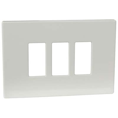 PLACCA COPRIFRUTTI VENUS MARLANVIL RESINA AVORIO POSTI 3 MM 115X80