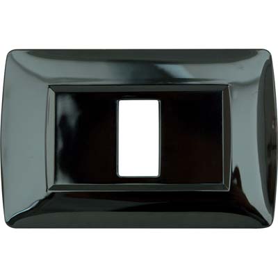 PLACCA COPRIFRUTTI MAGIC LINE NYLON NERO POSTI 1 MM 120X80 CF=PZ 2