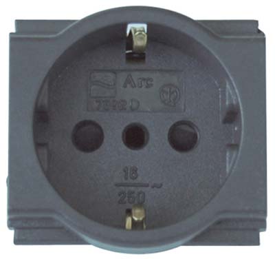PRESA SCHUKO + SICUREZZA ARC MARLANVIL VOLT 250 A 10/16 2P+T