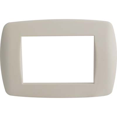 PLACCA COPRIFRUTTI MILLENIUM MARLANVIL AVORIO POSTI 3 MM 122X83 Immagine principale del prodotto