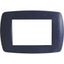 PLACCA COPRIFRUTTI MILLENIUM MARLANVIL BLU STELLATO POSTI 3 MM 122X83