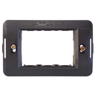 SUPPORTO FRUTTI ONDA MARLANVIL PC NERO POSTI 3 Immagine principale del prodotto